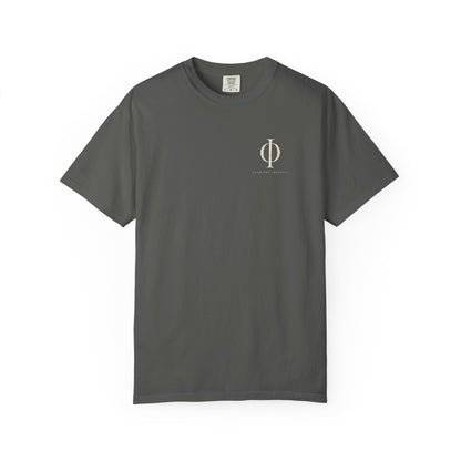 Pepper Examined Tee — front graphic | Virtue-Based Tee | Henosis Apparel