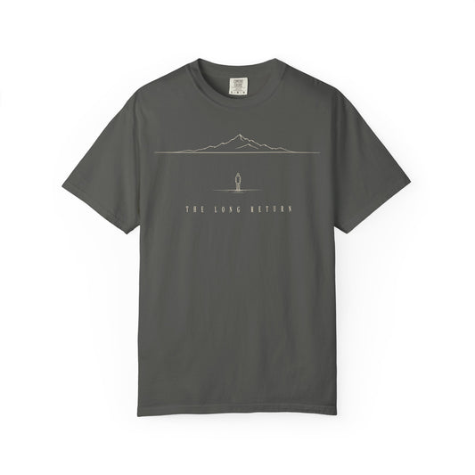 Pepper The Long Return Tee — front graphic | Virtue-Based Tee | Henosis Apparel