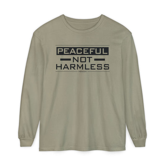 Peaceful NOT Harmless Long Sleeve