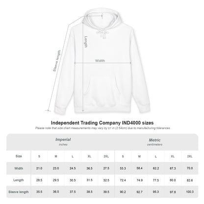 Bone Legacy Hoodie — back view | Fleece Pullover | Henosis Apparel