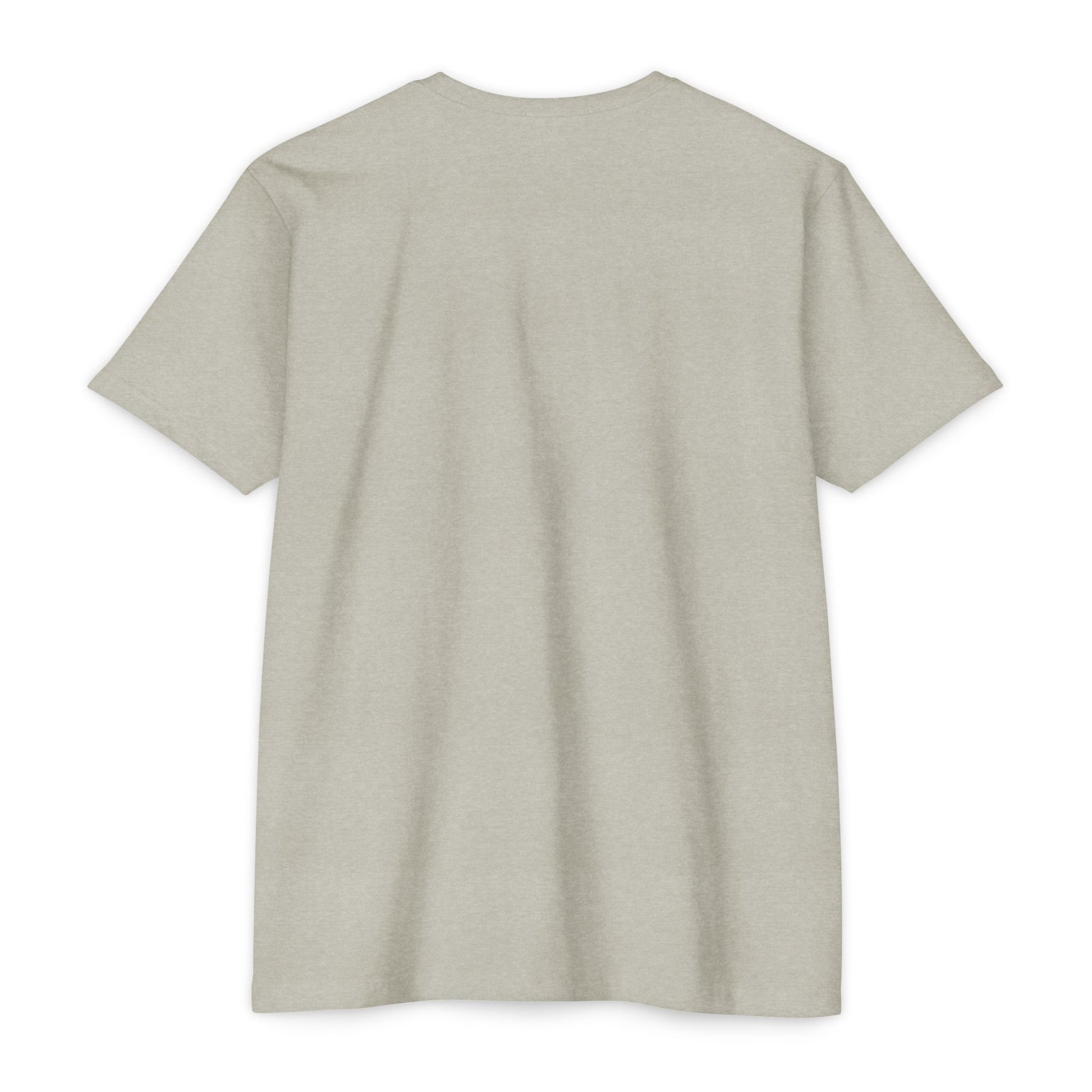 Henosis Logo Tee, Next Level 6210, silk, back view 