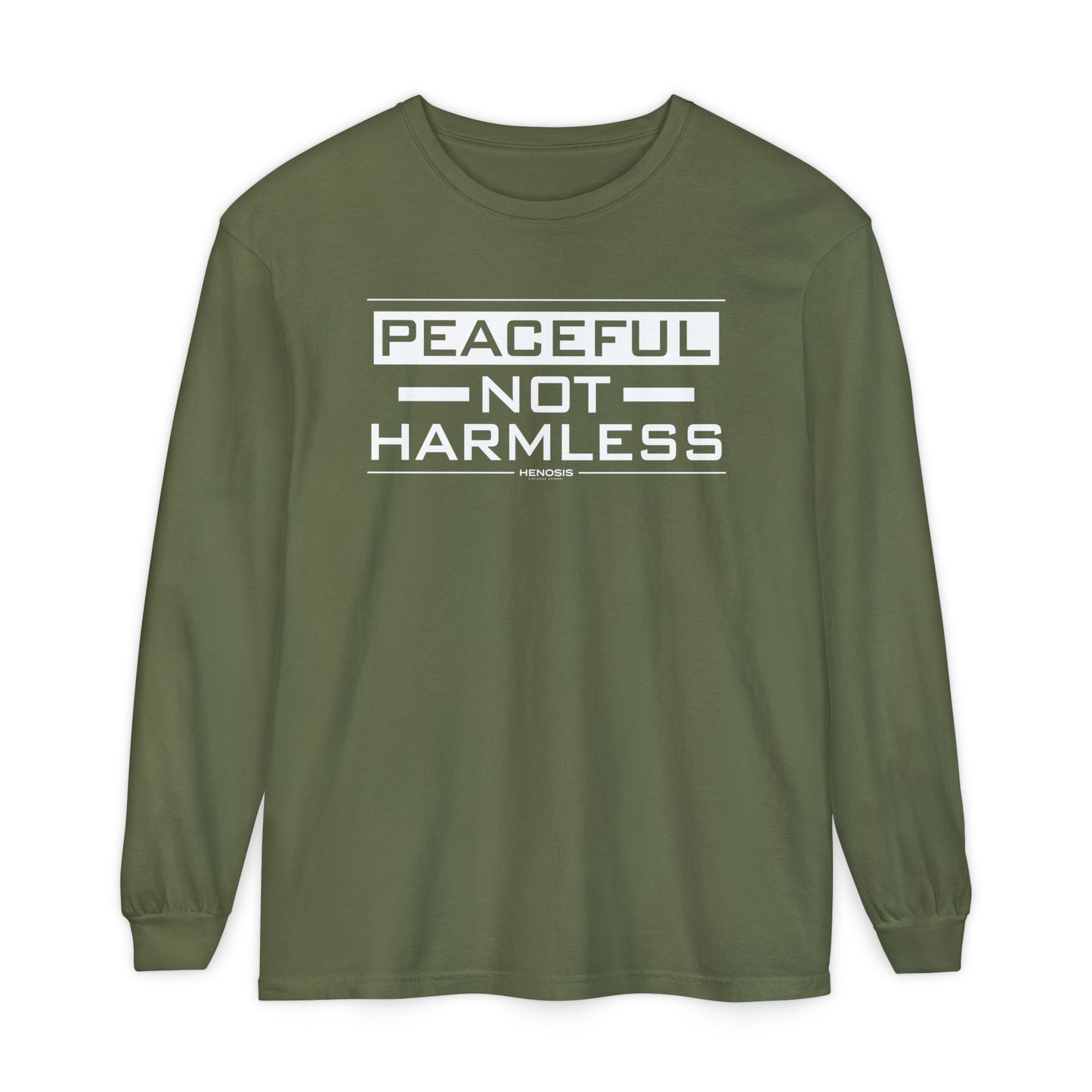 Peaceful NOT Harmless Long Sleeve