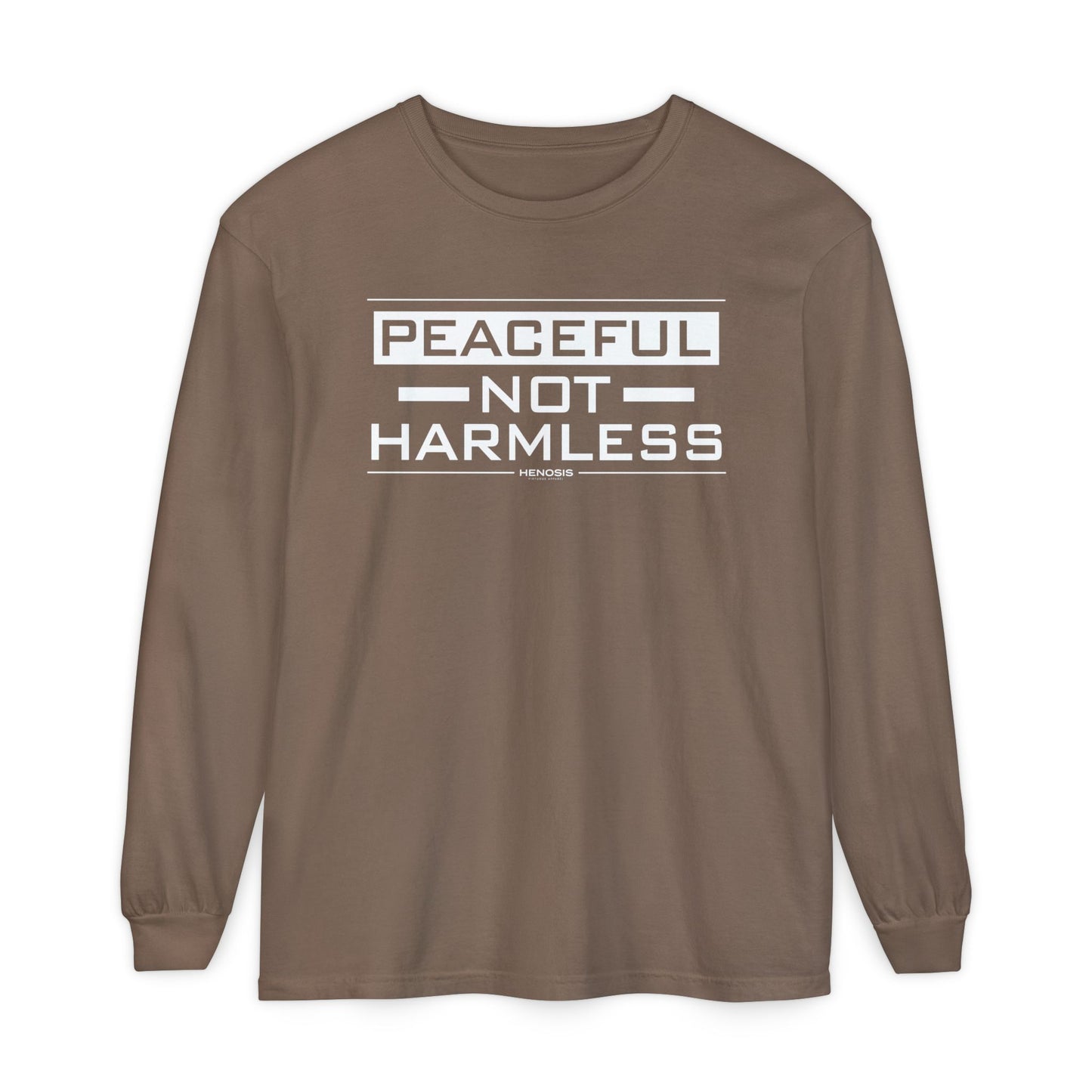 Peaceful NOT Harmless Long Sleeve