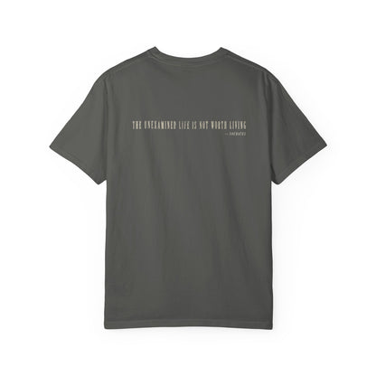 Pepper Examined Tee — back view | Virtue-Based Tee | Henosis Apparel