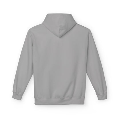 Cement Raise the Standard Hoodie — back view | Philosophy-Driven Hoodie | Henosis Apparel