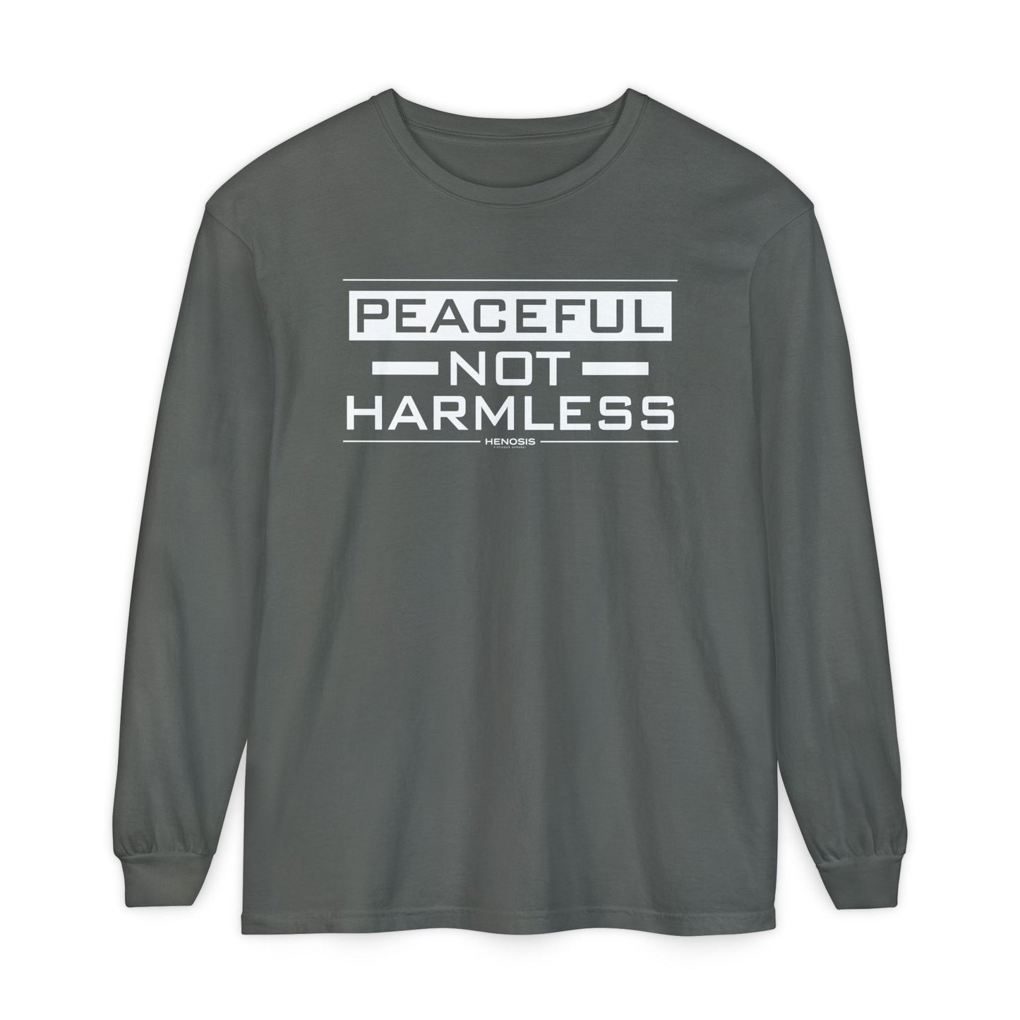 Peaceful NOT Harmless Long Sleeve