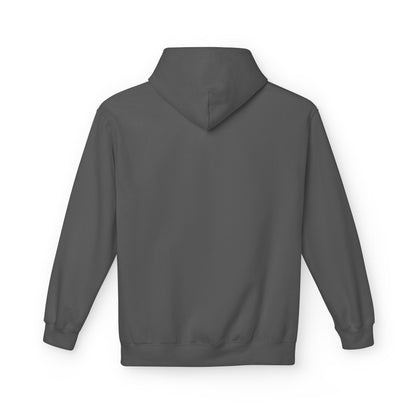 Charcoal Raise the Standard Hoodie — back view | Philosophy-Driven Hoodie | Henosis Apparel