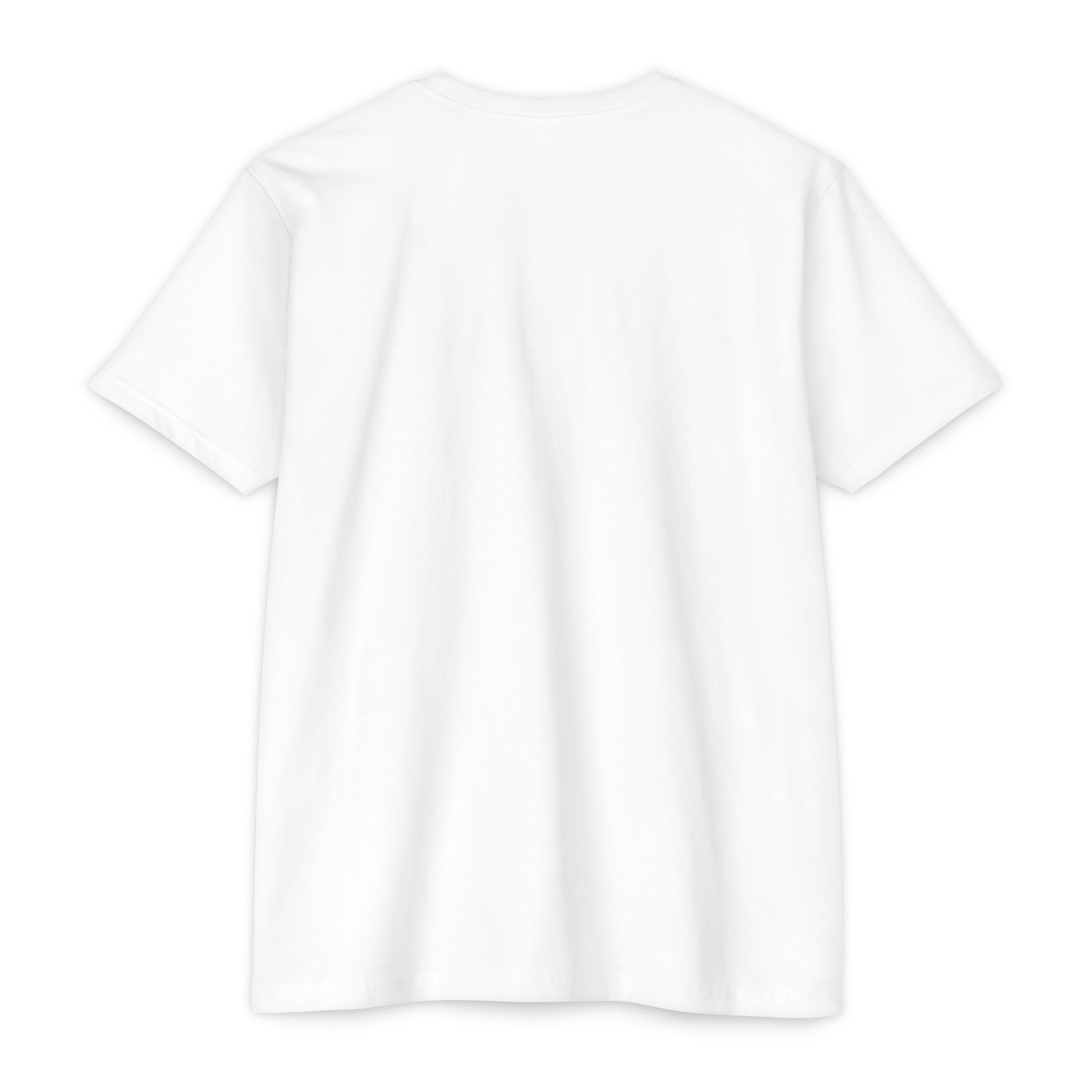 Henosis Logo Tee, Next Level 6210, white, back view