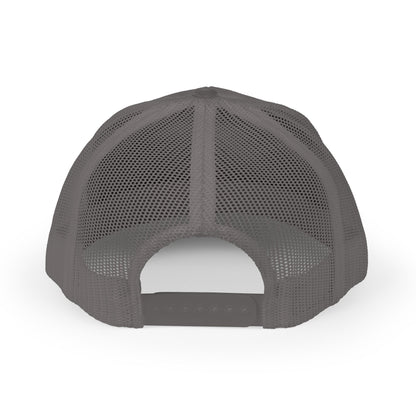 Charcoal Henosis Logo Snapback Hat — mesh back view | Snapback Hat | Henosis Apparel